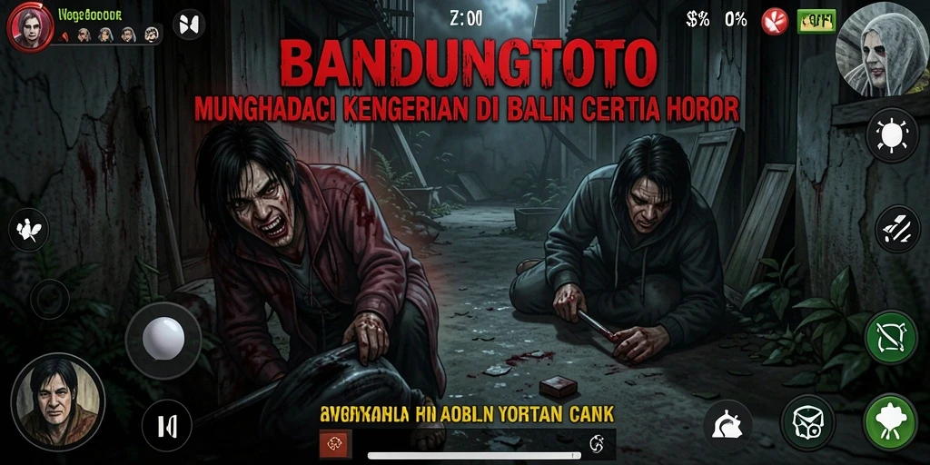 Screenshot dari gameplay BANDUNGTOTO menampilkan suasana mencekam yang menggugah adrenalin.