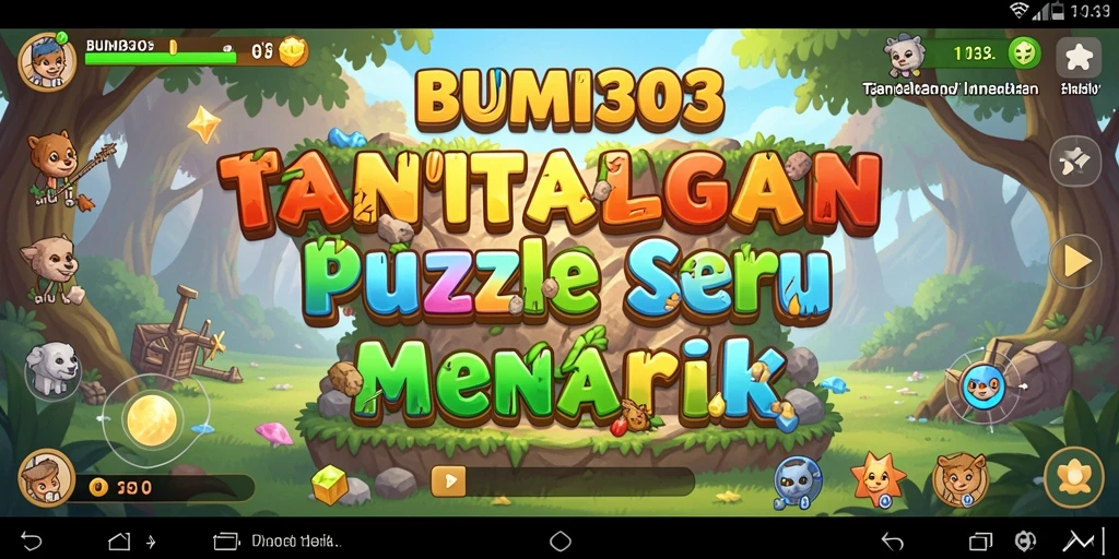 Tampilan gameplay BUMI303 dengan tantangan Puzzle yang menyenangkan.