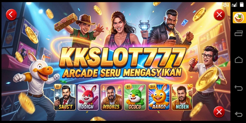 Tampilan gameplay KKSLOT777 yang memukau dan menegangkan.