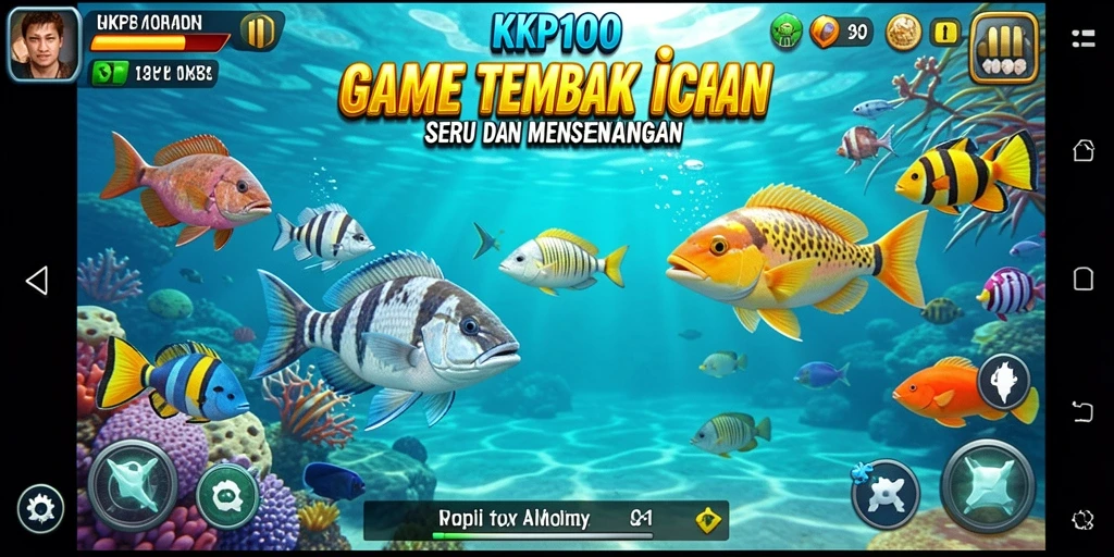 Tampilan gameplay KPK100 yang penuh aksi dan mendebarkan.
