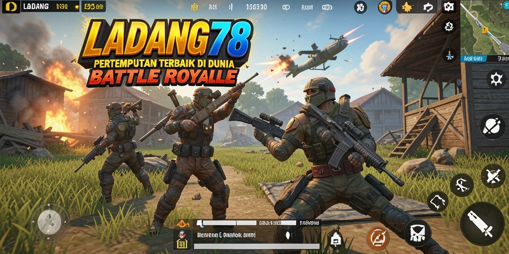 Gameplay seru di LADANG78 saat berjuang untuk bertahan hidup.