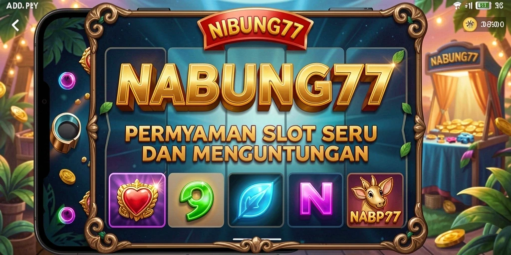Tampilan menarik gameplay Slot NABUNG77 dengan grafis berkualitas tinggi.