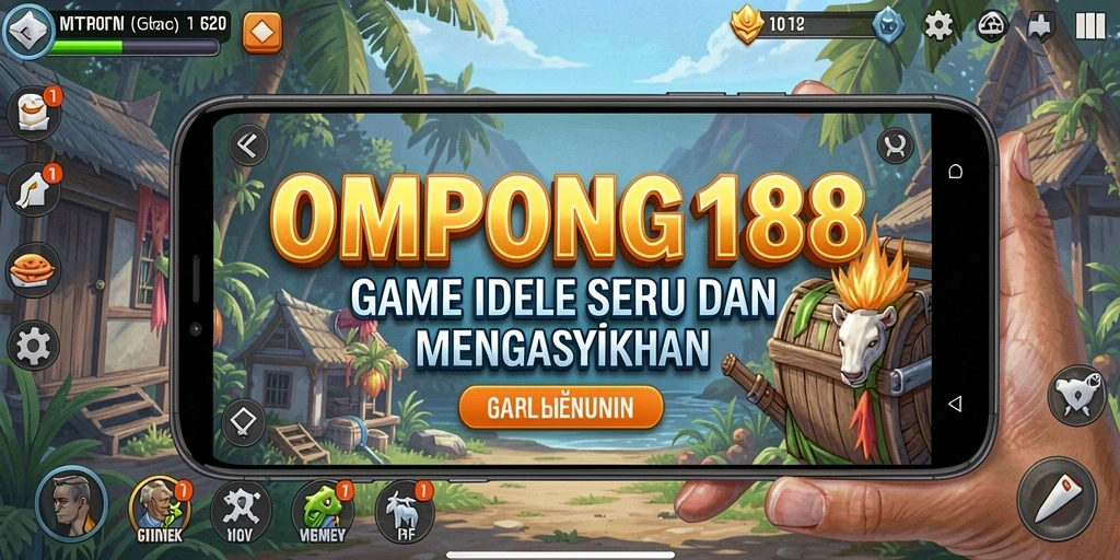 Tampilan gameplay OMPONG188 yang menarik dan menawan.