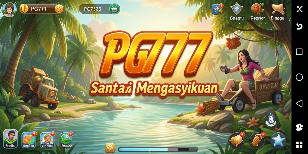 Screenshot PG777 menampilkan momen seru dalam permainan Casual.