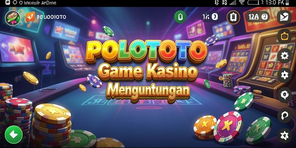 Screenshot gameplay POLOTOTO yang menunjukkan aksi permainan Kasino yang seru.
