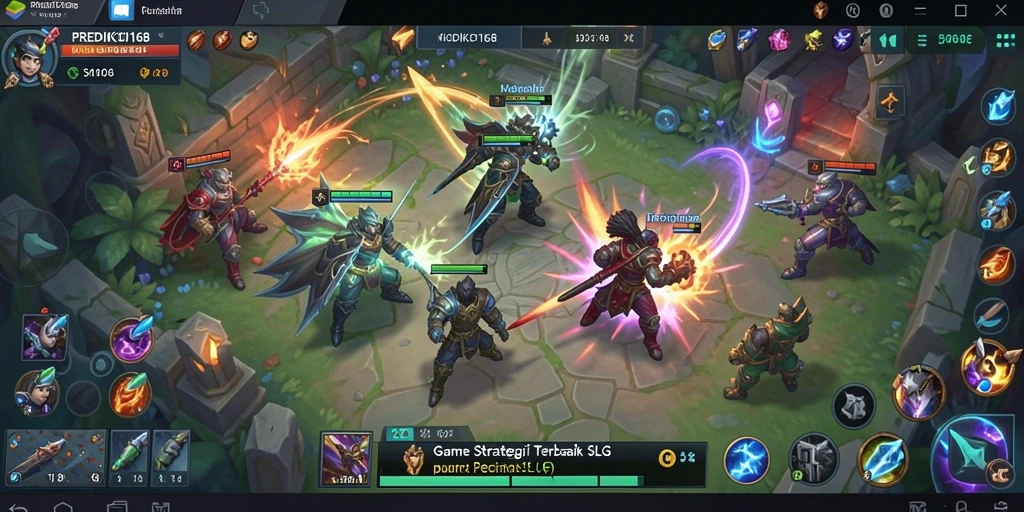 Tampilan aksi gameplay PREDIKSI168 yang seru dan strategis.