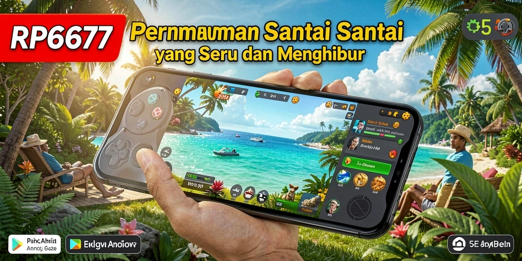Tampilan screenshot RP6677 memperlihatkan aksi gameplay yang seru dan penuh warna.
