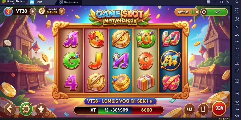 Tampilan gameplay VT38 yang memukau dan seru.