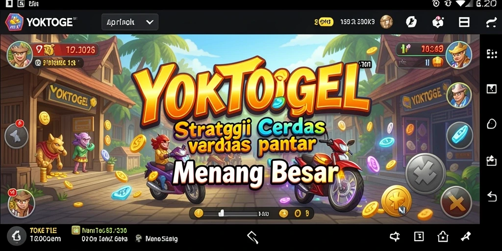 Tampilan gameplay YOKTOGEL yang penuh strategi dan tantangan.